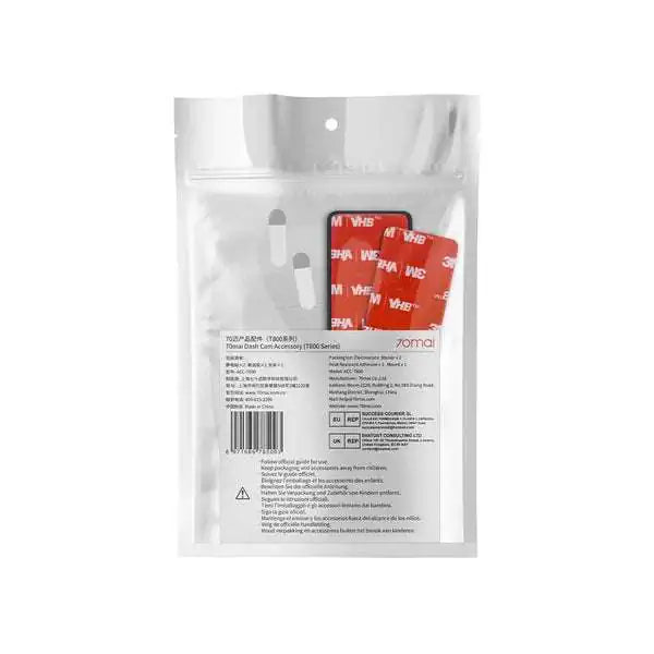 Support 70mai T800 installé