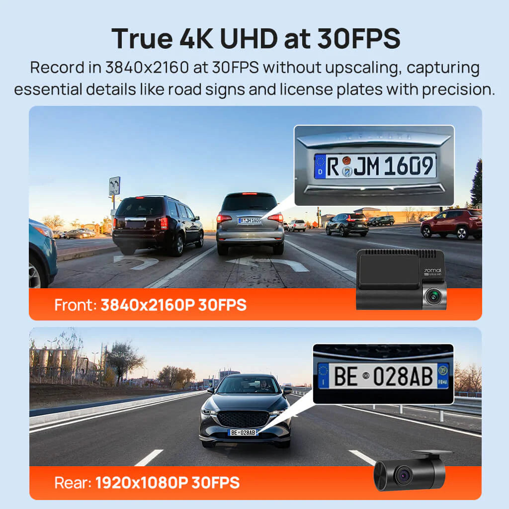 Dash Cam A800SE 4K HDR