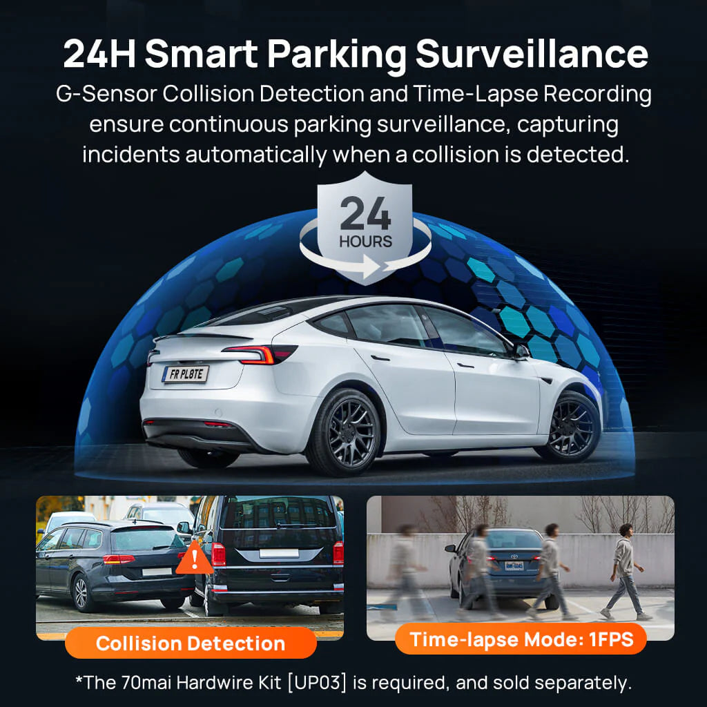 Dash Cam A800SE 4K HDR