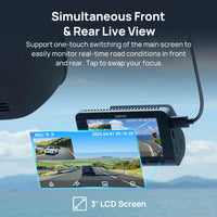 Dash Cam A800SE 4K HDR