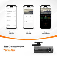 Pack 70mai Dash Cam M200 HDR