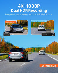 Dash Cam M800 4K HDR