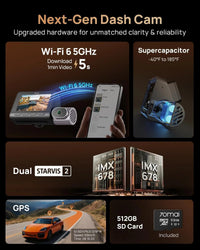 Dash Cam T800 4K HDR 60FPS