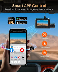 Dash Cam T800 4K HDR 60FPS