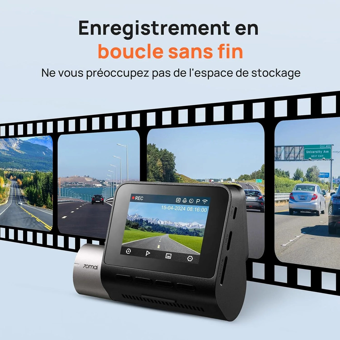 Pack Dash Cam A510 2.7K 4G LTE