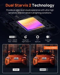 Dash Cam M800 4K HDR