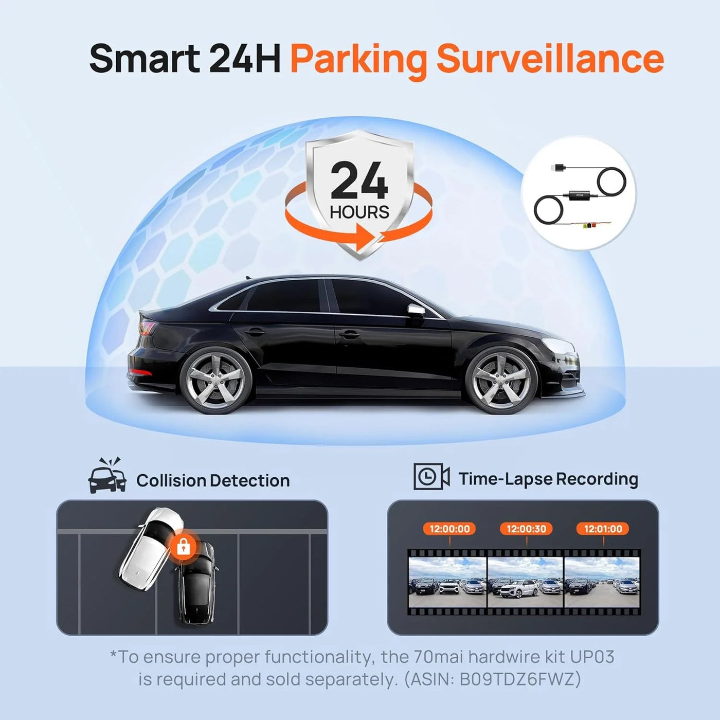 Pack Dash Cam M310 2K QHD