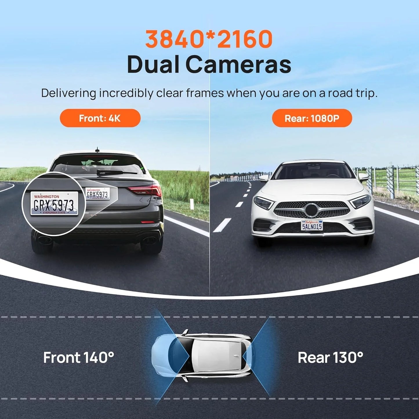 Dash Cam A800S 4K