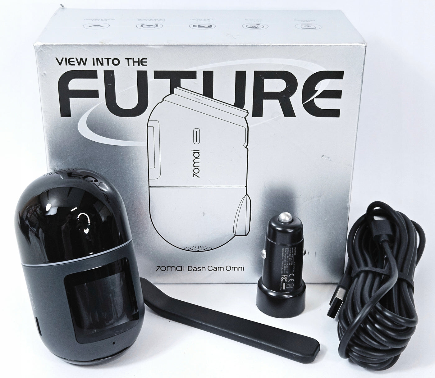 70mai Dash Cam Omni x200 360° HDR eMMc 128G