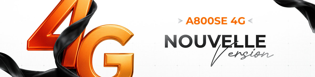 70mai A800SE 4K, nouvelle version compatible 4G