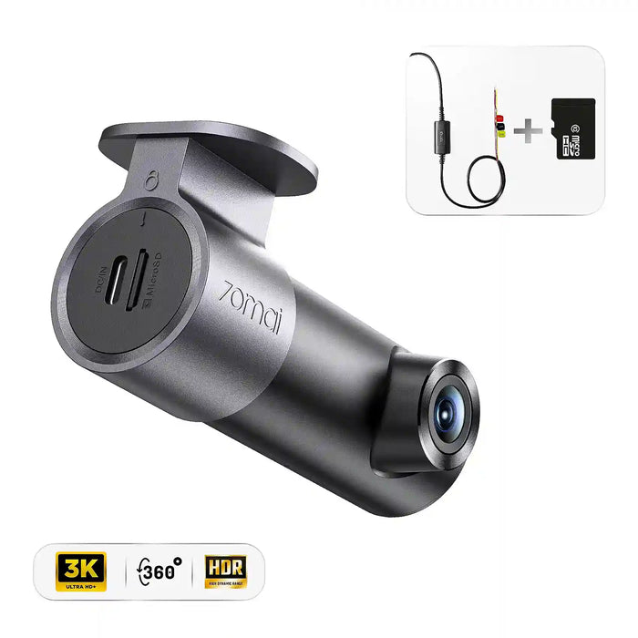 Pack 70mai DashCam M310 Plus 3K