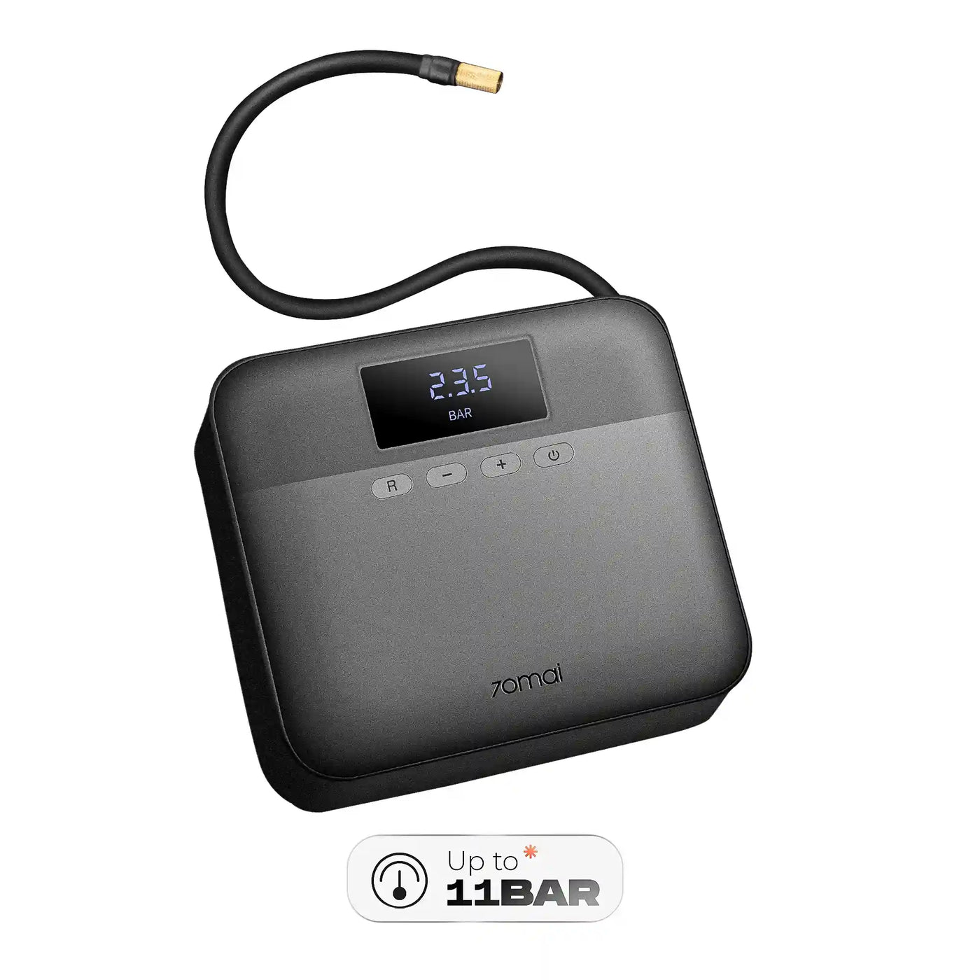 70mai Compresseur d’Air Lite avec Allume-Cigare – Gonfleur Portable Voiture, Moto & Vélo
