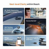 Pack Dash Cam M310 2K QHD